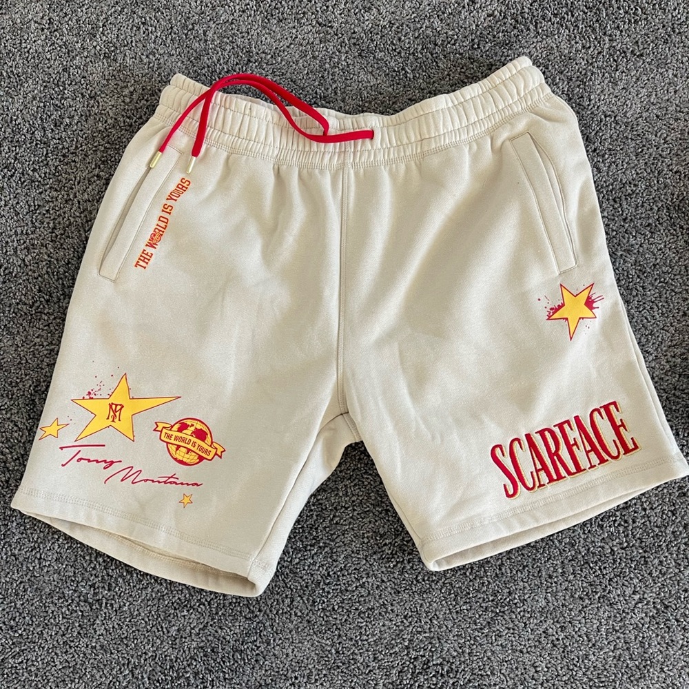 Scarface Thick Mens Sweat Shorts Size XL (NWOT)
